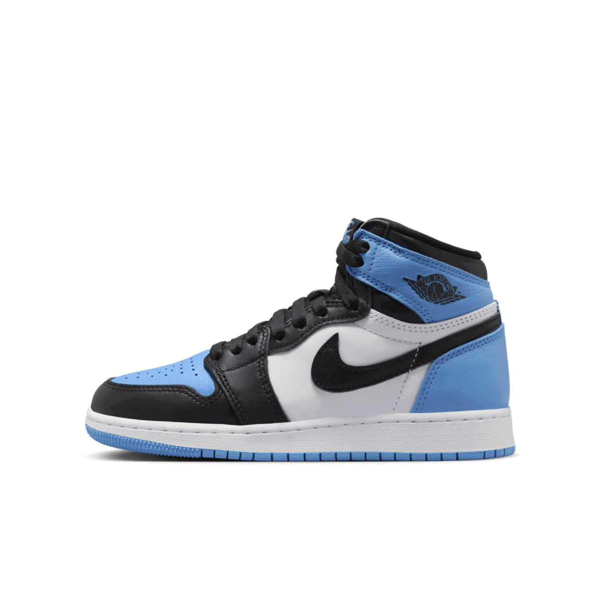 Кросівки та взуття Jordan Air Jordan 1 Retro High OG "UNC Toe" GS Синій | FD1437-400, 0