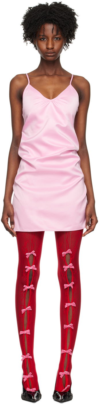 плаття We11done Slip Minidress Рожевий | WD-OP1-23-124-W-PK