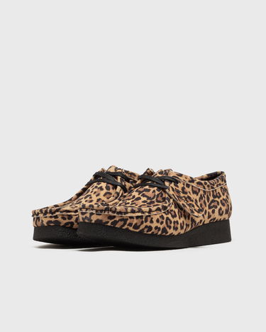 Кросівки та взуття Clarks Leopard Print Wallabee EVOSh Різнокольоровий | 26184612, 2