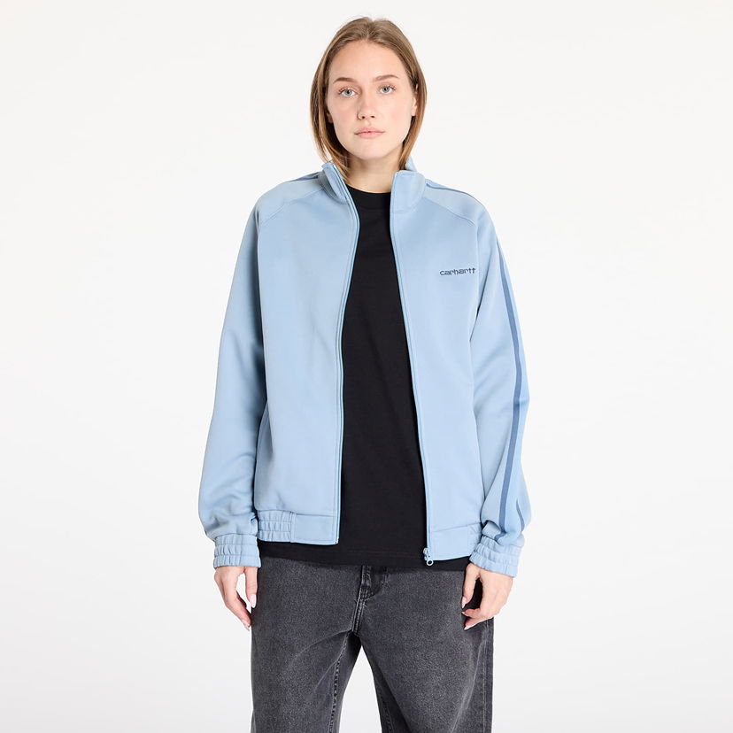 Світшоти Carhartt WIP Sweatshirt Bolan Jacket UNISEX Dusty Ice/ Positano S Бірюзовий | I033926.2JNXX