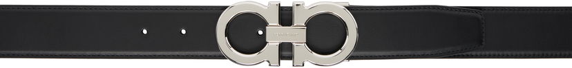 Ремені FERRAGAMO Reversible Adjustable Belt чорний | 686671