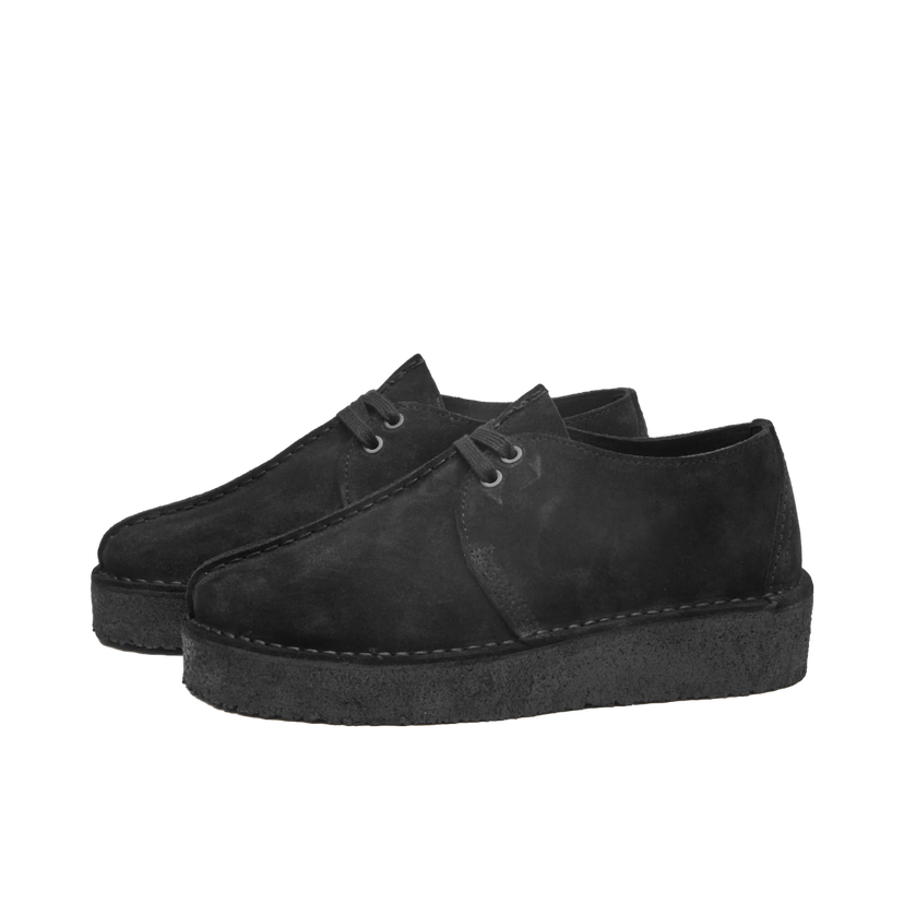 Кросівки та взуття Clarks Trek Wedge Shoes чорний | 26174019