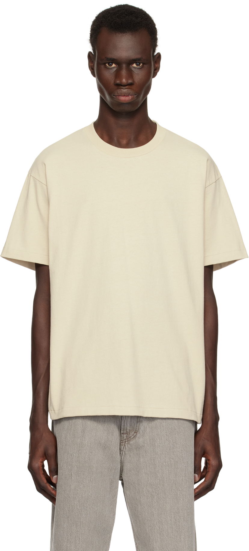 Футболка John Elliott John Elliott University T-Shirt бежевий | A190M6433A