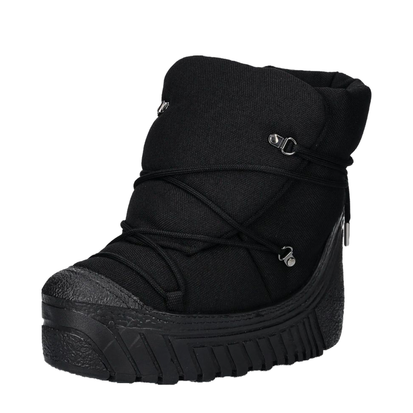 Кросівки та взуття HELIOT EMIL Black Platform Boots чорний | AW23.17.023.BLK01