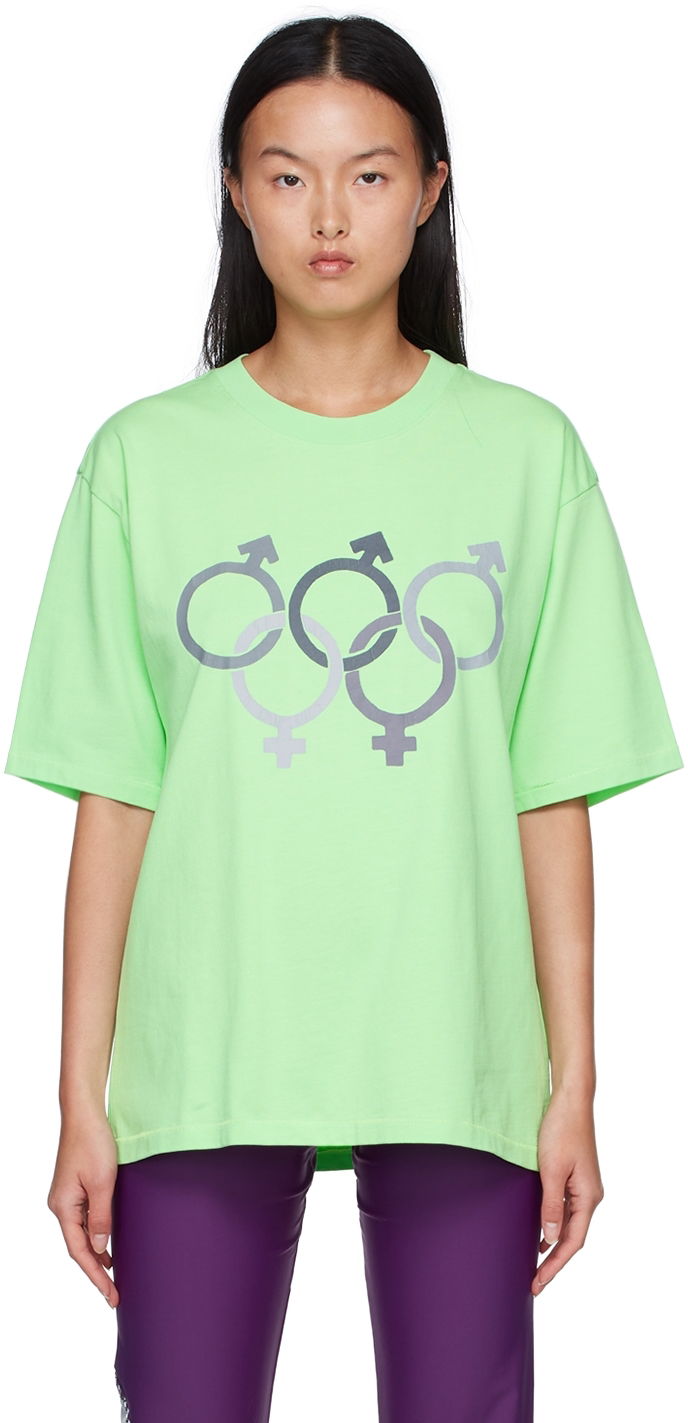 Футболка ERL Green Olympics Sex T-Shirt Зелений | ERL04T010