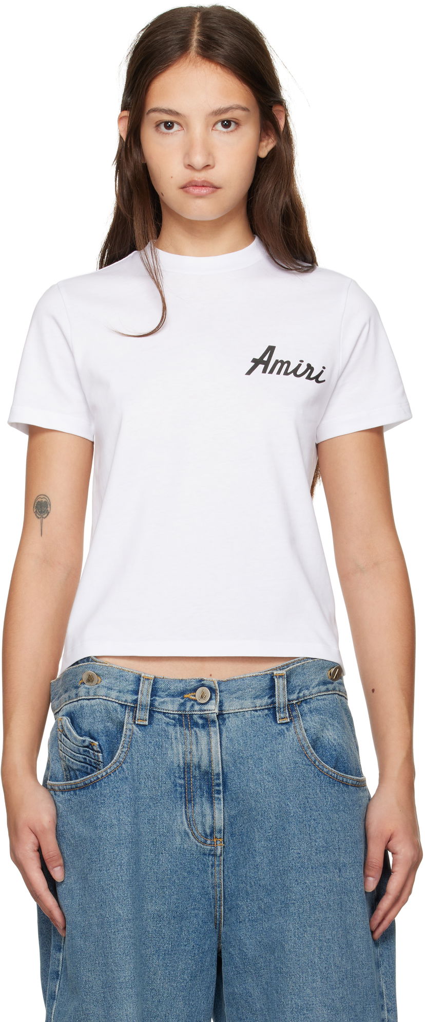 Футболка AMIRI City Logo T-Shirt білий | AWJYTE1055