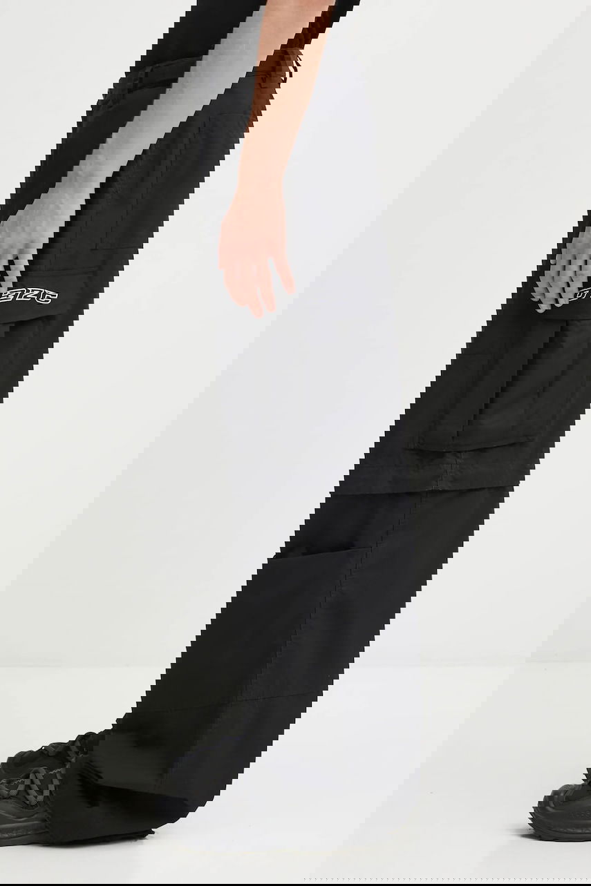 Штани карго 032C 032C 'Double-Edged Sword' Wide-Leg Cargo Pants чорний | F25.URW.1001.000, 1