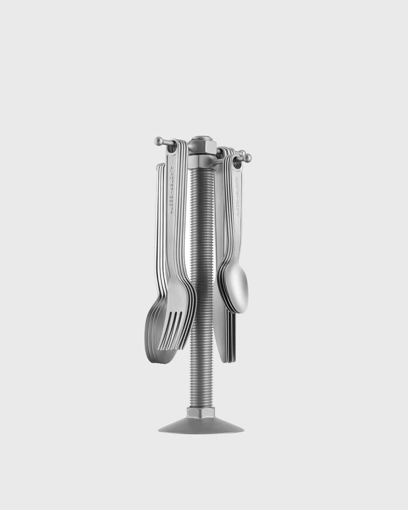 Flexstyle Alessi 16-Piece Silver Tableware Set Металік | VA02-SET