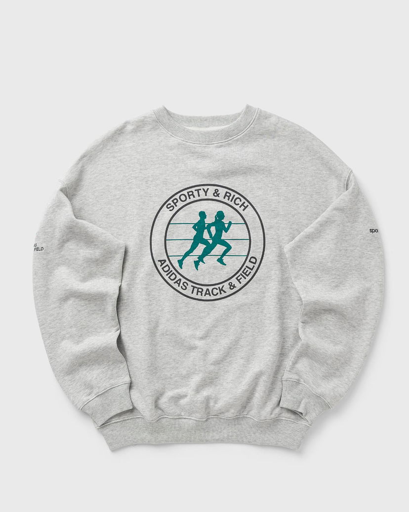 Світшоти adidas Originals Track & Field Runners Sweatshirt Сірий | KA0719