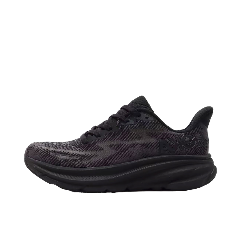 бігти Hoka One One Clifton 9 Triple Black W чорний | 1127896-BBLC