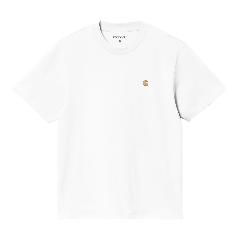 Футболка Carhartt WIP S/S Chase T-Shirt білий | I033045_00R_XX