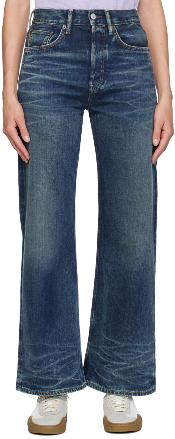 Джинси Acne Studios Loose Fit Jeans Синій | A00500