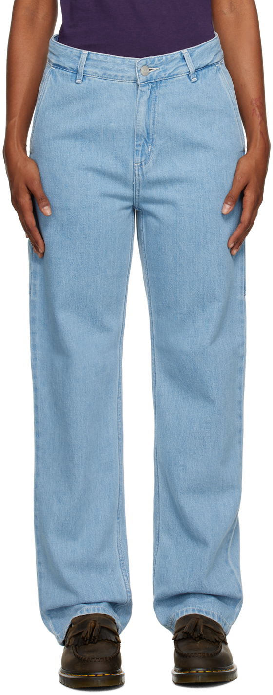 Джинси Carhartt WIP Straight Leg Jeans Синій | I031251 0112