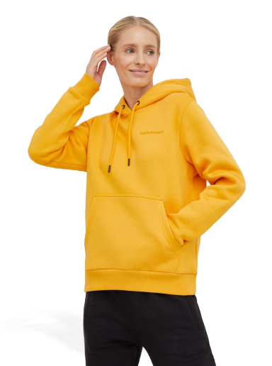 Світшоти Peak Performance W Original Small Logo Hoodie Помаранчевий | G78115