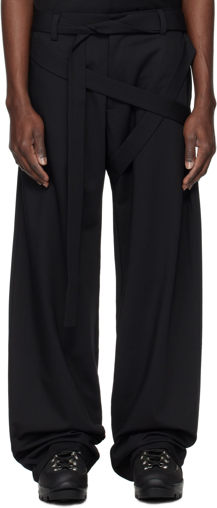 Штани HELIOT EMIL Heliot Emil Aegis Tailored Trousers чорний | PRESS25_M_10_182_BLK01_CO