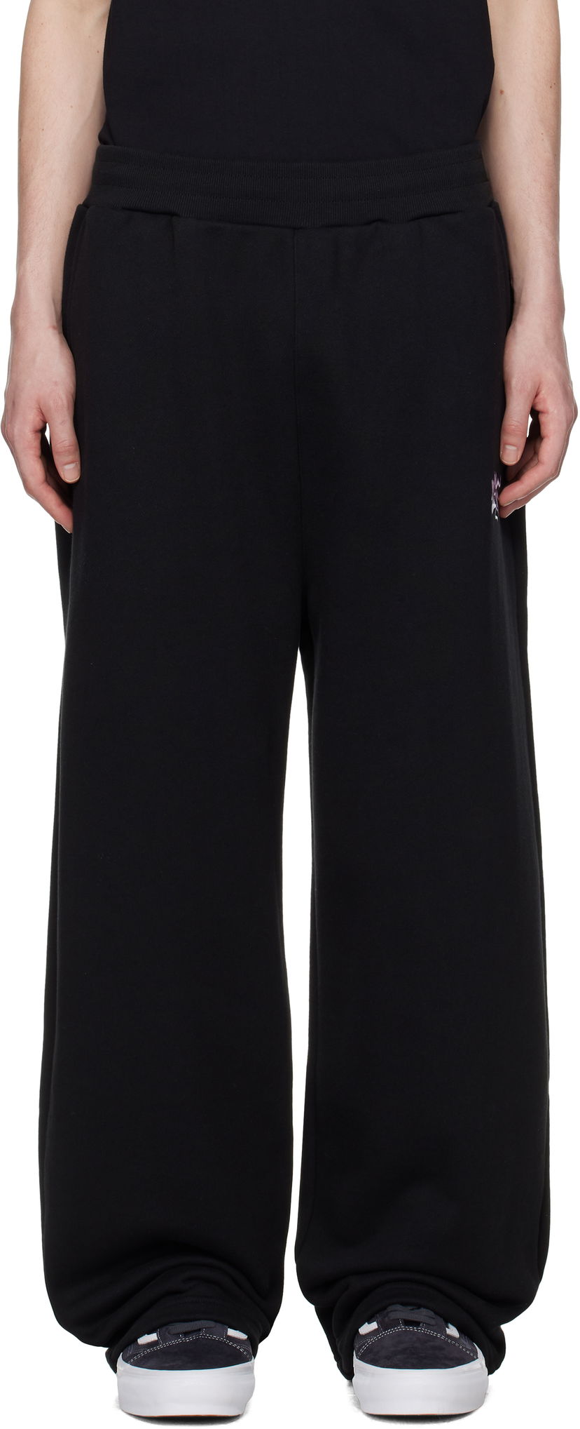 Спортивні штани Awake NY Awake NY All City Open Hem Sweatpants чорний | AWK-SP25-PA006