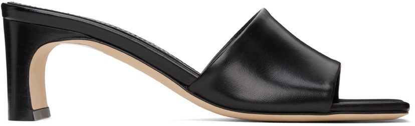 Аксесуари Aeyde Aeyde Jeanie Heeled Sandals чорний | A11-HS-GLIS55TB35-SS24-800-007
