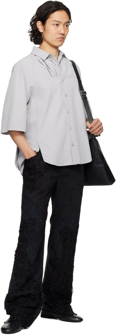 Сорочка ADER ERROR ADER error Product. 53 Pleated Shirt Сірий | BO01SSSH0201GR, 3