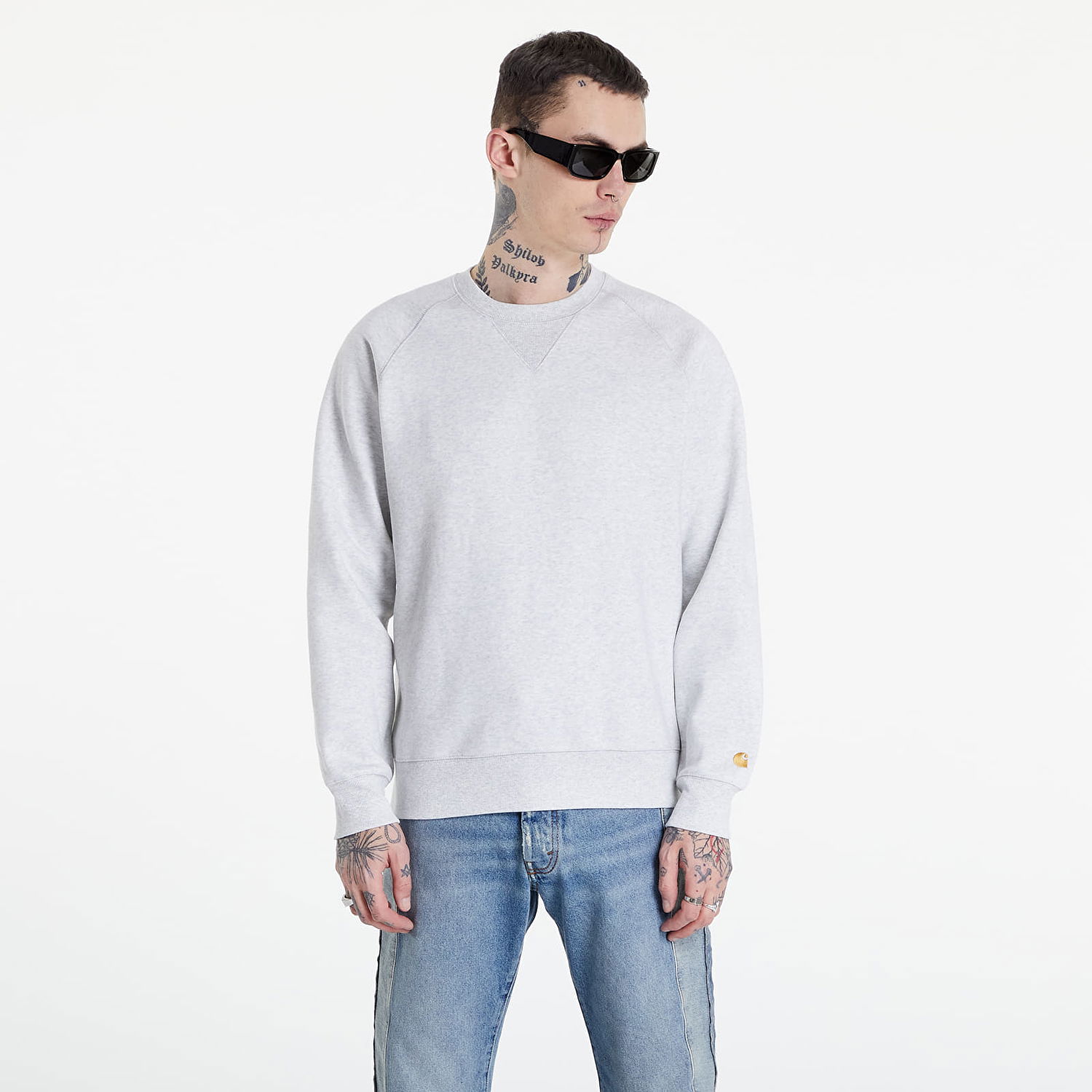 Світшоти Carhartt WIP Work In Progress Chase Сірий | I026383.00JXX, 0