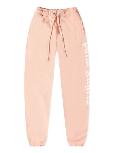 Спортивні штани Palm Angels Garment Dyed Logo Sweat Pant Рожевий | PMCH011S22FLE0036767