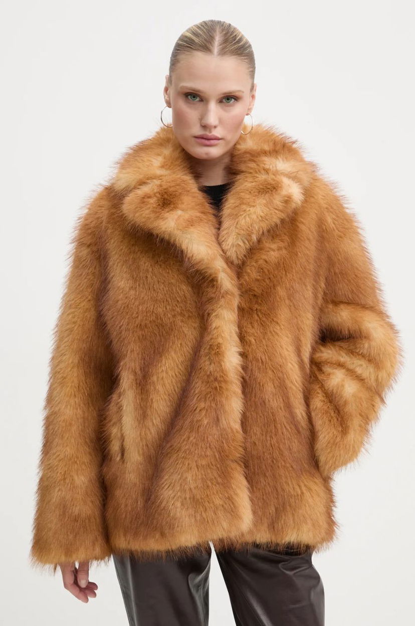 Пальто STAND STUDIO Stand Studio Janice Faux Fur Jacket Коричневий | 61239.9156