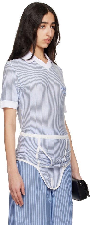 Сорочка поло Charles Jeffrey Loverboy Charles Jeffrey LOVERBOY Cheeky Onesie Bodysuit Синій | 54090302, 1