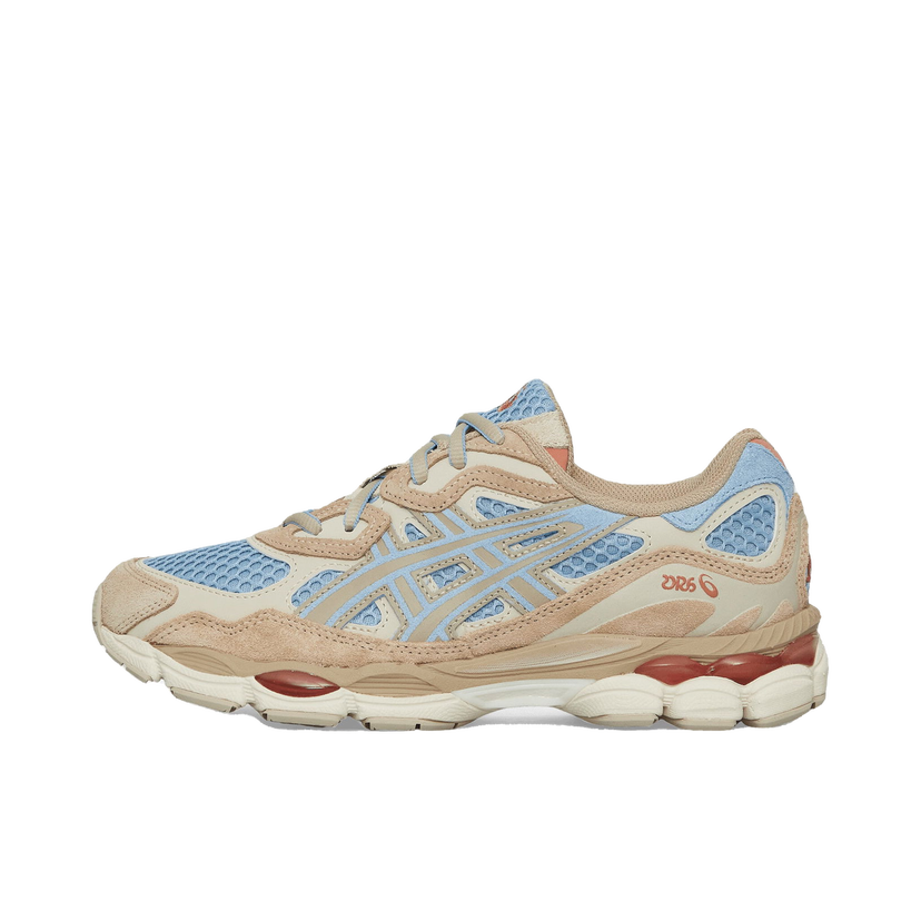 Кросівки та взуття Asics GEL-NYC Harbor Blue / Wood Crepe бежевий | 1203A372-401