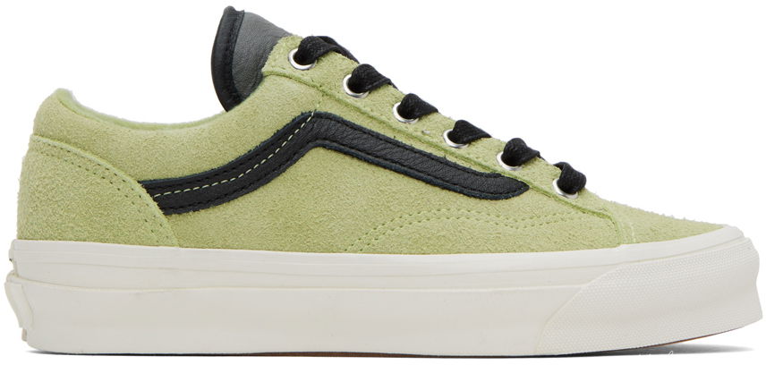 Кросівки та взуття Vans OG Style 36 LX Зелений | VN0A4BVEBYY1, 0