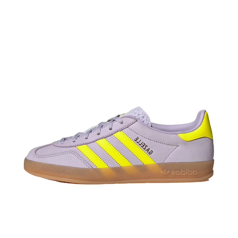 Кросівки та взуття adidas Originals Gazelle Indoor Silver Dawn Solar Yellow W Фіолетовий | IH5492