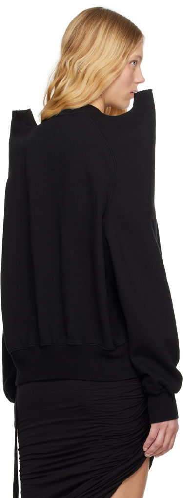 Cветр Rick Owens Rick Owens DRKSHDW Hollywood Tecsweat Sweatshirt чорний | DS01E3224 F, 2
