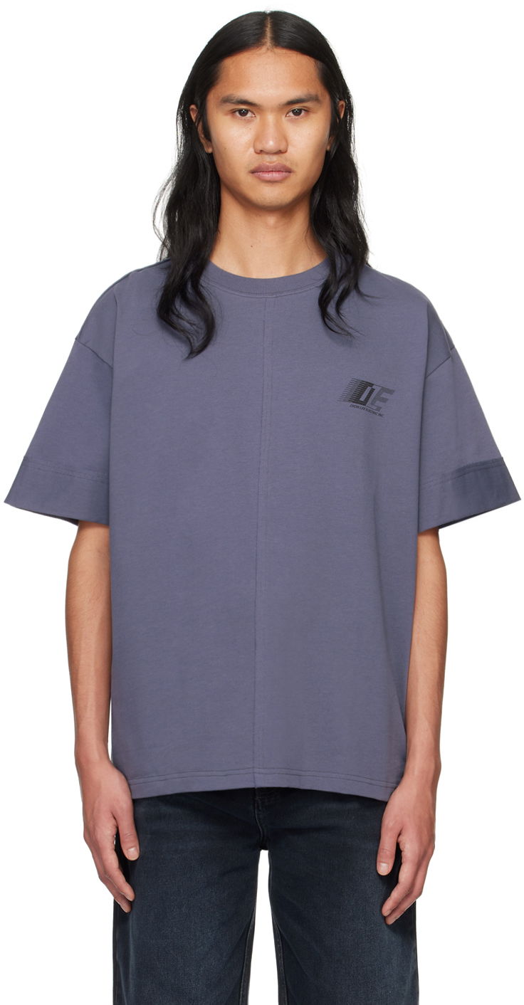 Футболка Dion Lee Dion Lee 'DLE' T-Shirt Фіолетовий | C3176PS24