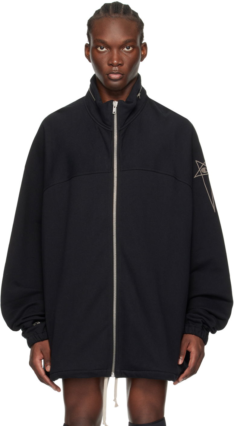 Світшоти Rick Owens Jumbo Hoodie чорний | CM01D0467 CHFE