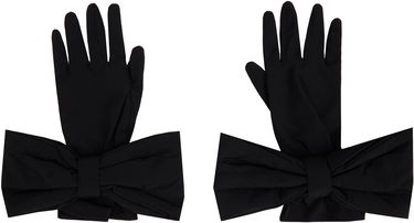 Рукавички SHUSHU/TONG SHUSHU/TONG Bow Gloves чорний | AW21AC07 PTA031, 0