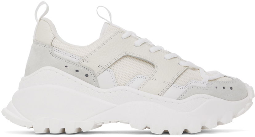 Кросівки та взуття AMI Paris White Lucky 9 Sneakers білий | USN420.970
