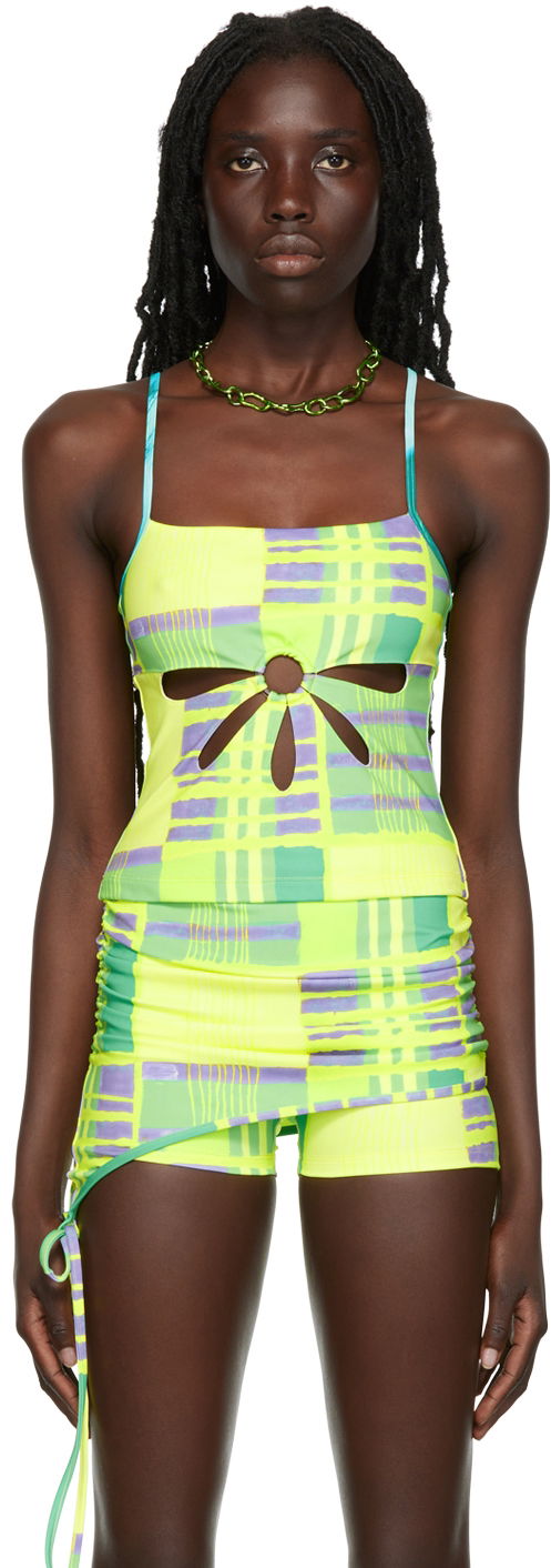 Безрукавка Collina Strada Collina Strada Cutout Print Top Різнокольоровий | XX3197