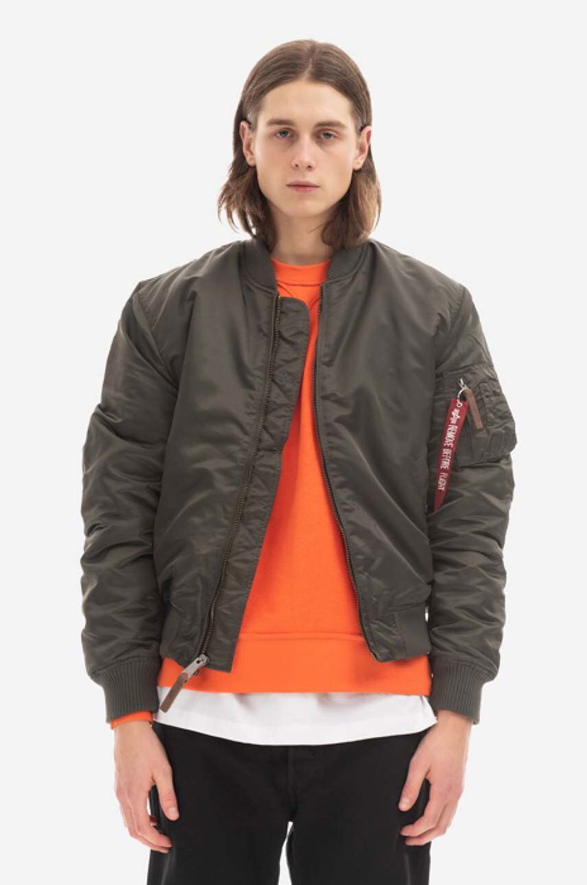 Куртка бомбер Alpha Industries MA-1 VF 59 Bomber Jacket Сірий | 191118.04
