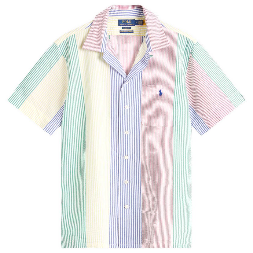 Сорочка Polo by Ralph Lauren Ralph Lauren Classic Fit Multi Stripe Vacation Shirt Різнокольоровий | 710964421001