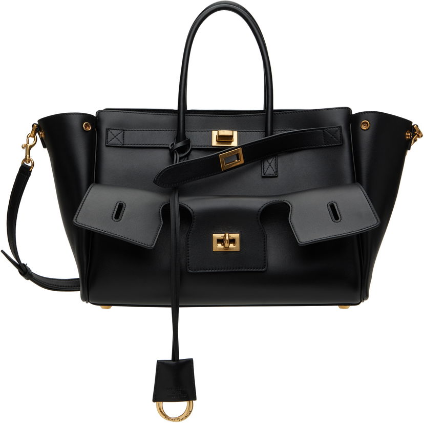 Сумочка Balenciaga Balenciaga Bel Air Small Carry All Bag чорний | 812545 2ABAV