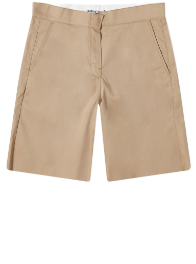 Шорти Palm Angels Reverse Waistband Short бежевий | PWCB036S23FAB0016101