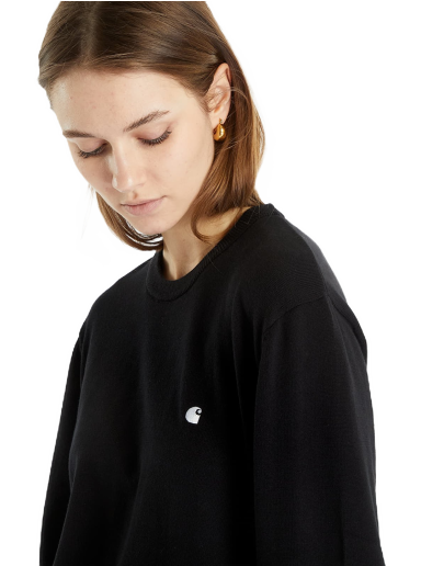 Світшоти Carhartt WIP Casey Sweatshirt Black чорний | I030033.0D2XX