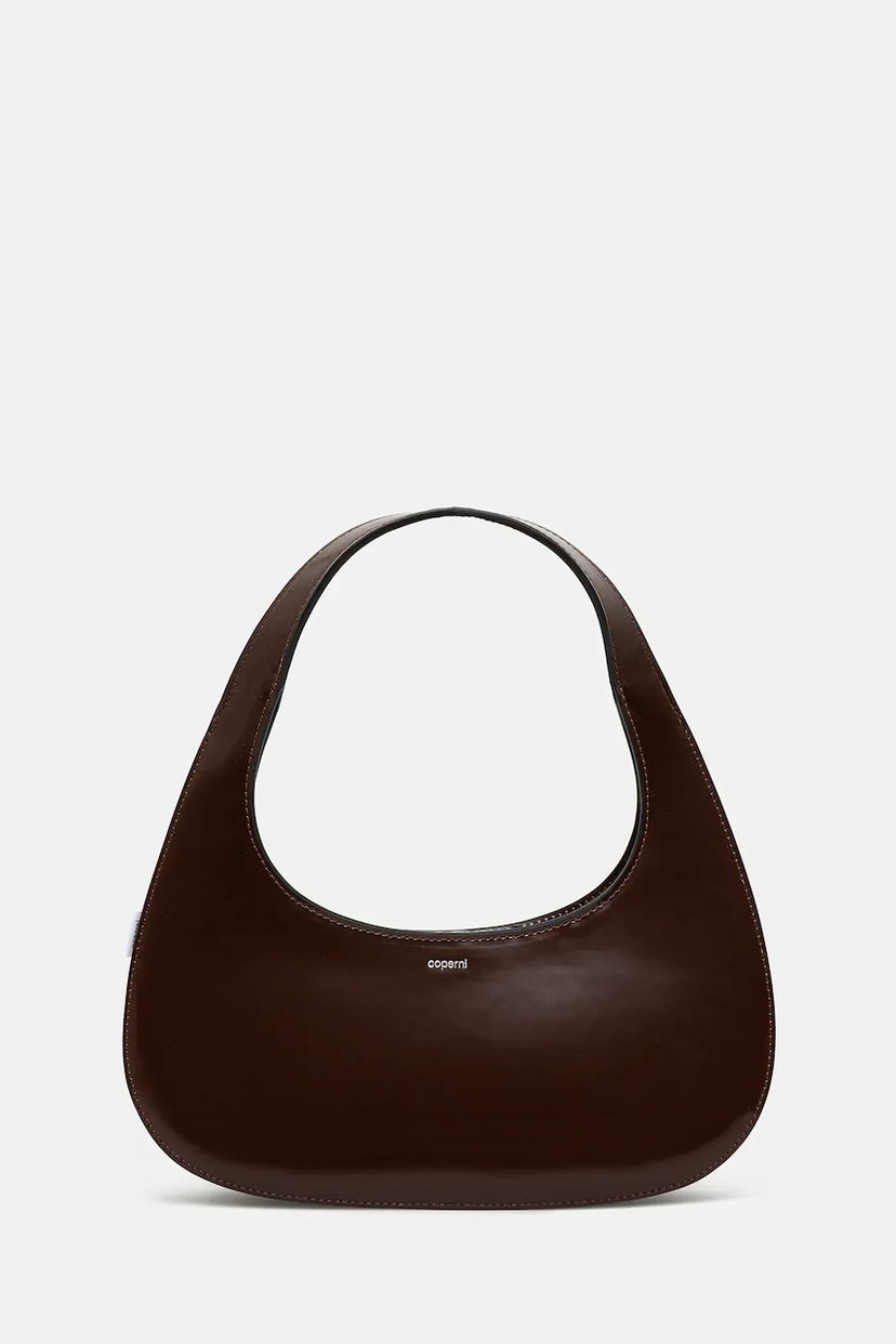 Сумочка Coperni Coperni Slim Swipe Baguette Bag Коричневий | COPBA116F6045