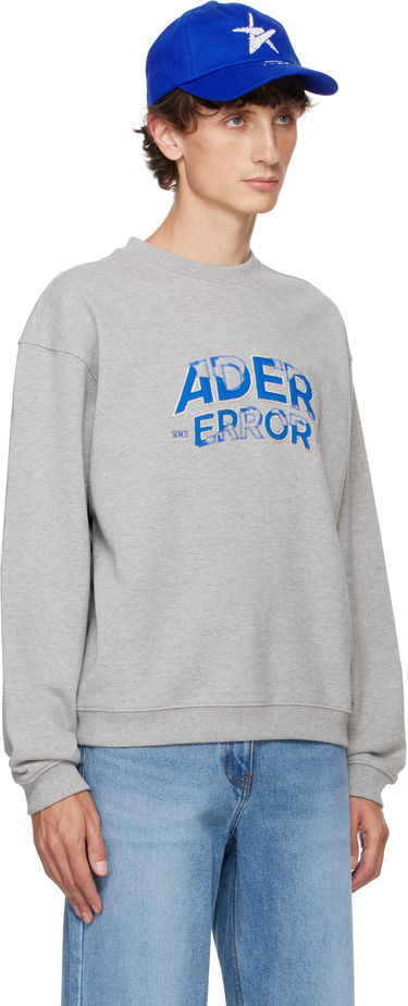 Світшоти ADER ERROR Graphic Print Crewneck Sweatshirt Сірий | BN25FYSW0101GR, 4