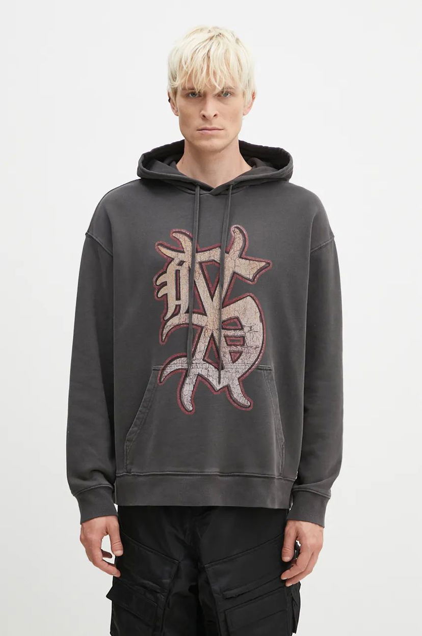 Світшоти Ksubi Biggie Hoodie Сірий | MFA24FL017