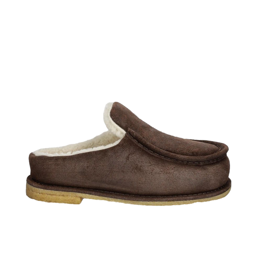 Кросівки та взуття JW Anderson Suede Mules Коричневий | ANW43230A.567