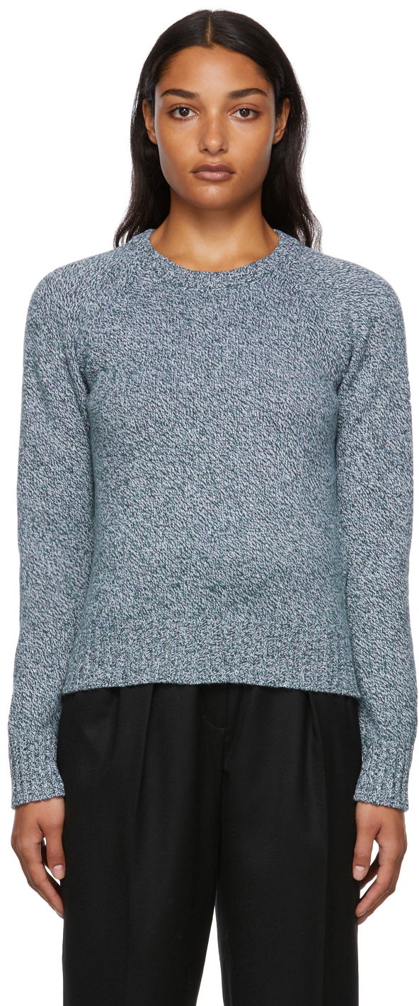 Cветр A.P.C. A.P.C. Alyssa Wool Crewneck Sweater Зелений | WVAXY-F23965
