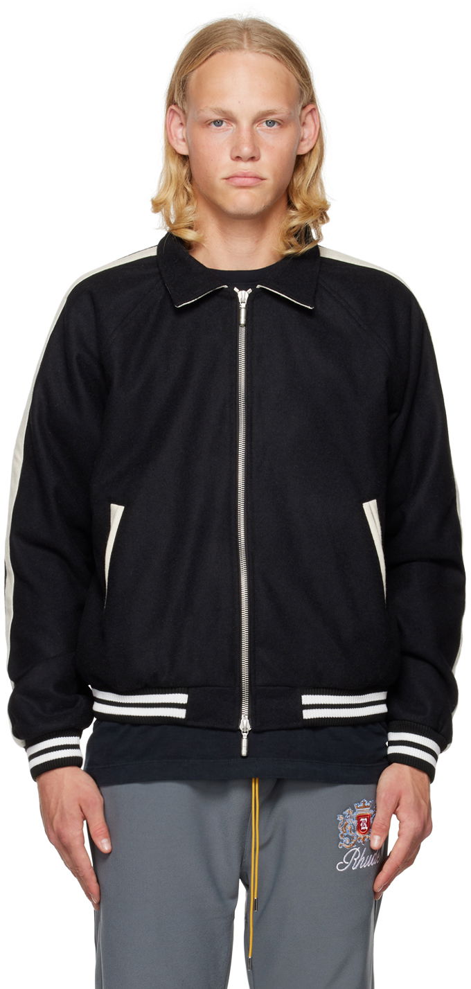 Куртка бомбер Rhude Rhude 'Rhude Boys' Bomber Jacket чорний | RHFW22JA45674372
