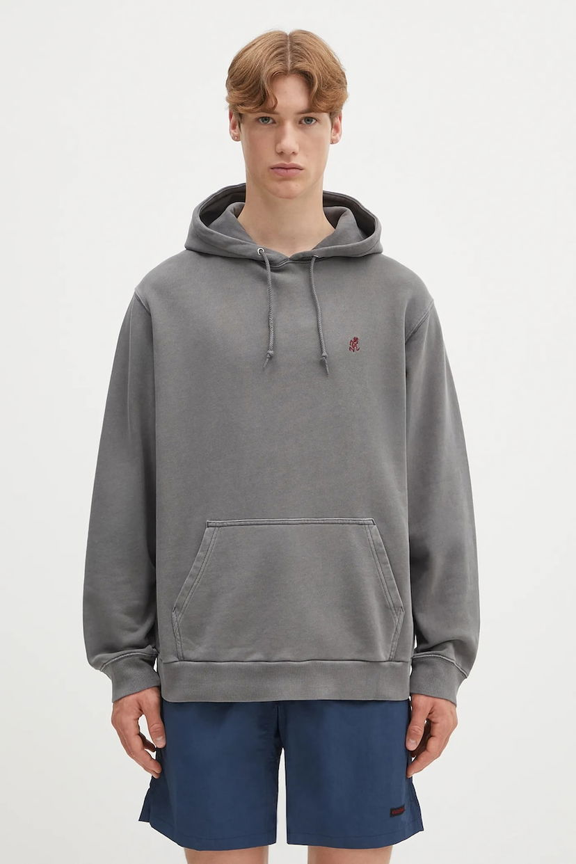 Світшоти GRAMICCI Gramicci One Point Hooded Sweatshirt Сірий | G307.FT