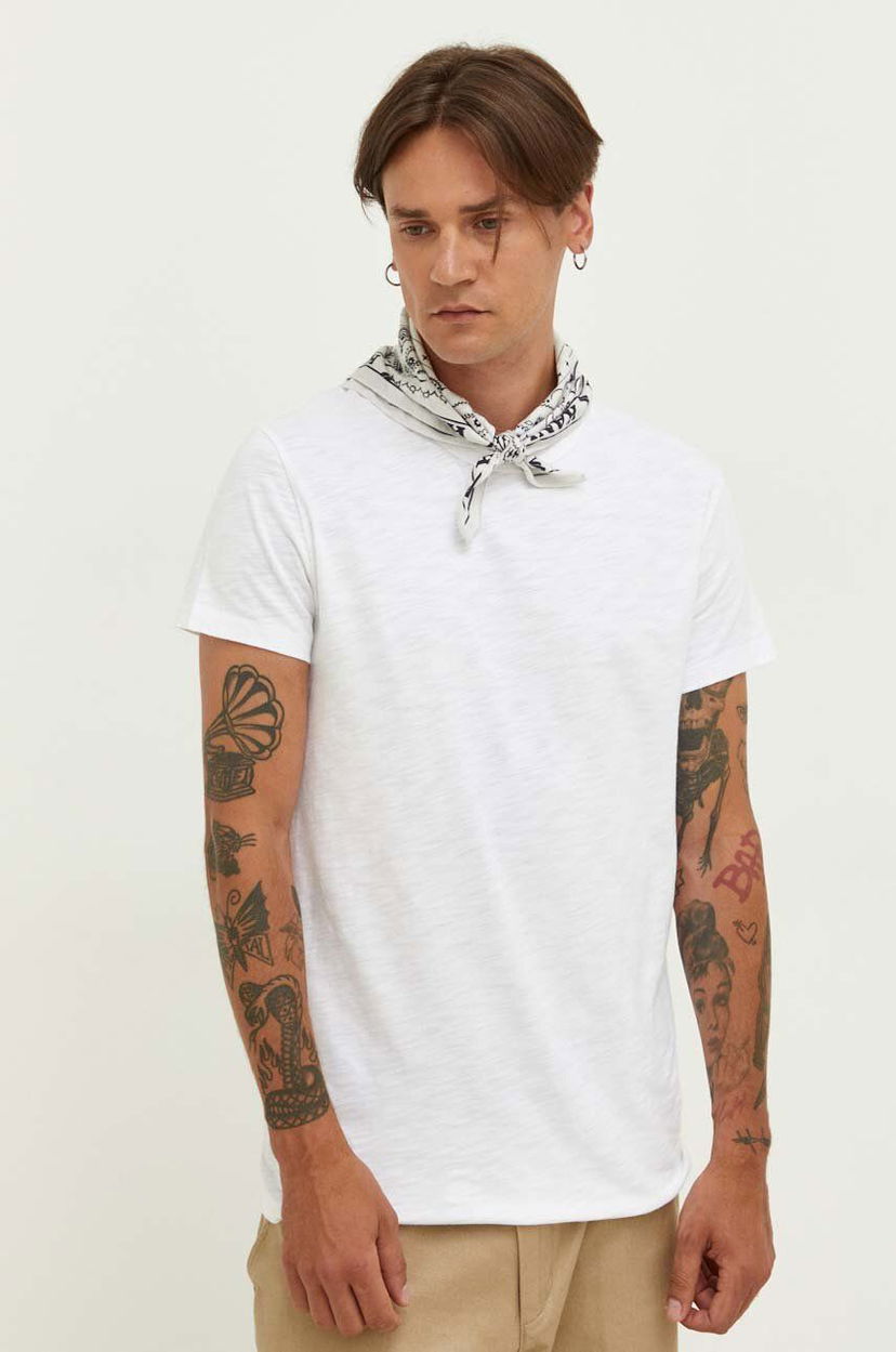 Футболка Samsoe Samsoe Samsoe Samsoe T-Shirt білий | M00012516