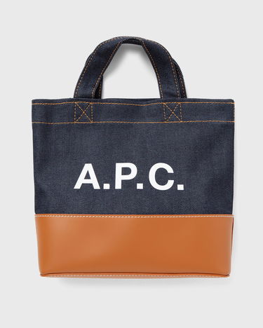 сумка-тоут A.P.C. A.P.C. Axel Mini Tote Bag Синій | CODDP-M67009-CAF, 0
