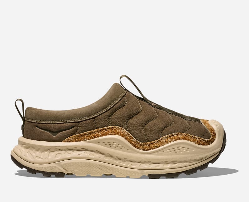 Кросівки та взуття Hoka One One Elite Terrain System Ora Primo Lifestyle Shoes, Size 5 Коричневий | 1165731-ANTQ